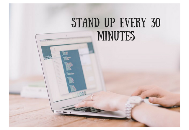 Stand Up Every 30 Minutes