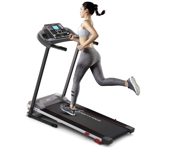 SportsTech F10 Budget Folding Treadmill