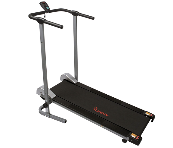 Retired People Love the Sunny Fitness Manual Treadmill