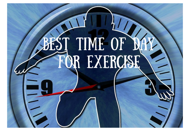 Best Time of Day for Exercise