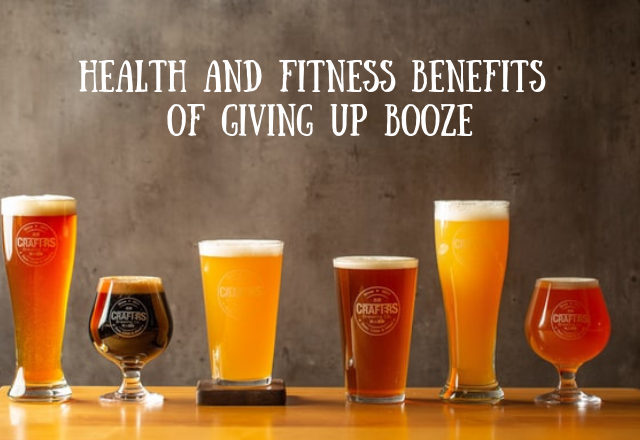 Fitness Benefits of Giving Up Booze