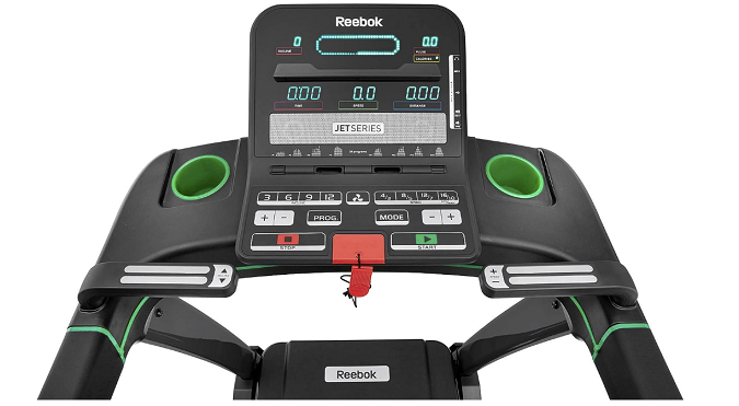 Console View of the Reebok Jet 200 Treadmill